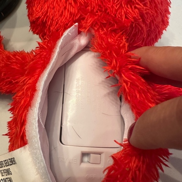 2016 Sesame Street TICKLE ME ELMO 14” Talking Interactive Plush Toy Hasbro WORKS - Picture 7 of 9